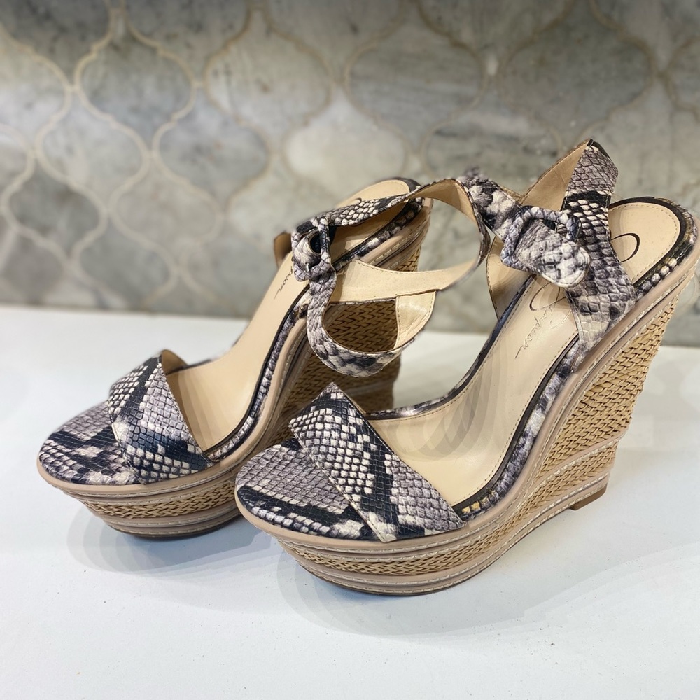 Jessica Simpson High Wedge Sandal